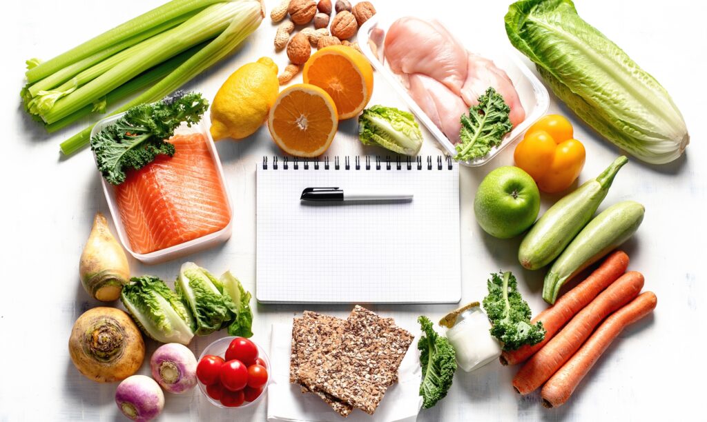 نظام غذائي صحي لتقوية الجسم - توزيع وجبات النظام الغذائي الصحي لتقوية الجسم