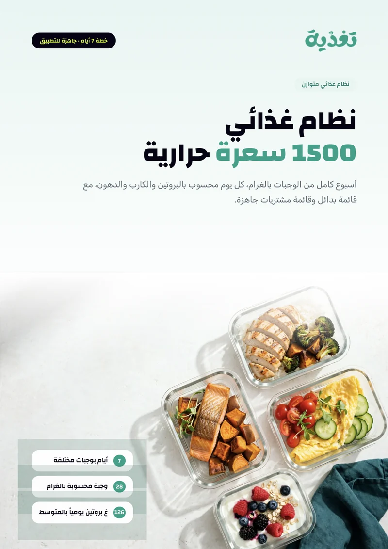 نظام 1500 سعرة