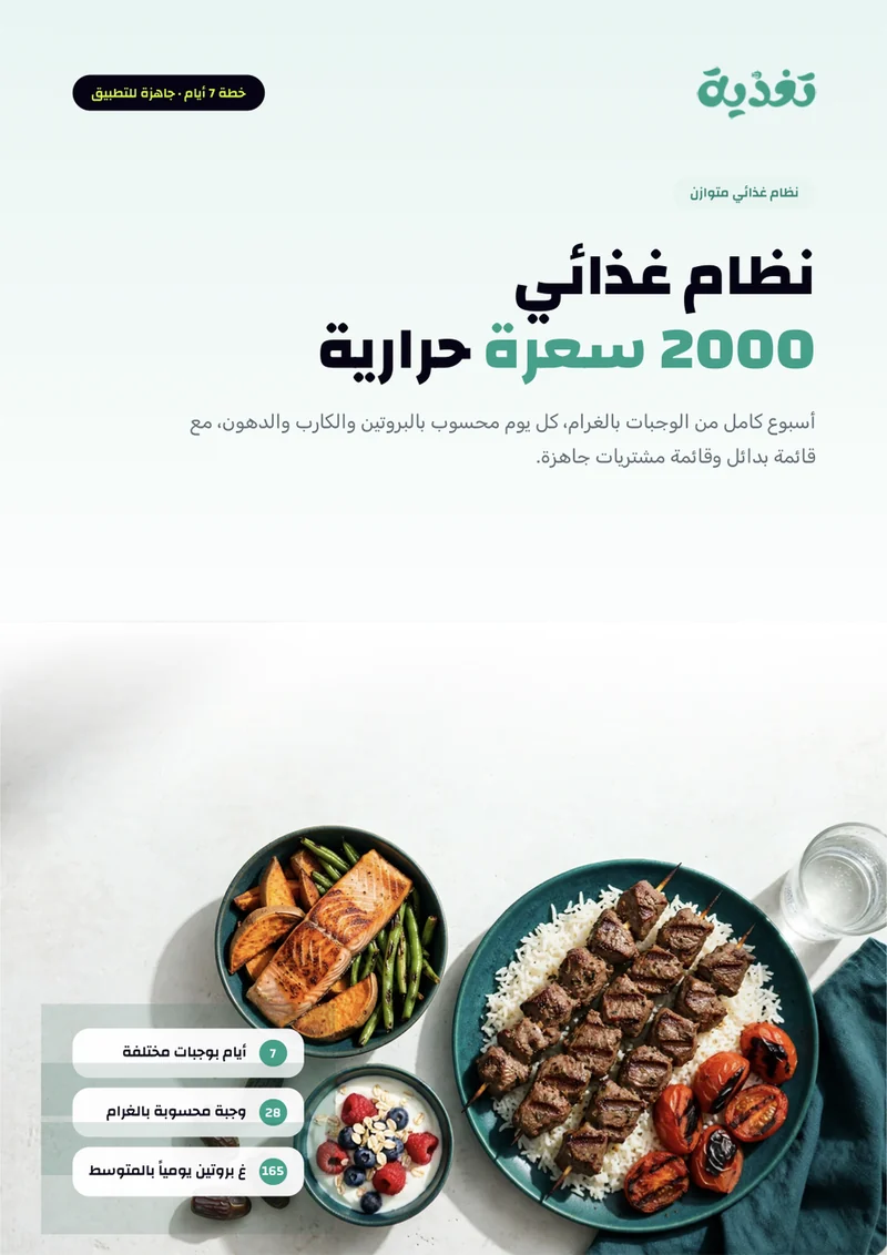 نظام 2000 سعرة